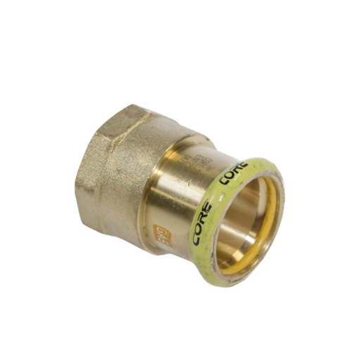 Picture of 35 x 1.1/4" CORE Copper Press Female Iron Adaptor *GAS*