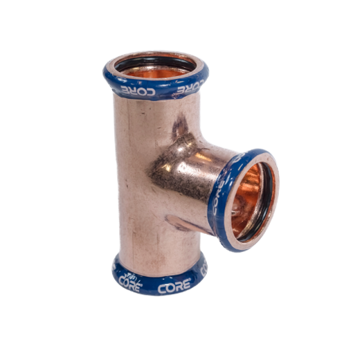 Picture of 108mm CORE Copper Press Equal Tee WRAS