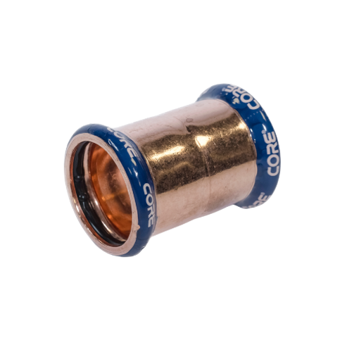 Picture of 28mm CORE Copper Press Coupling WRAS 