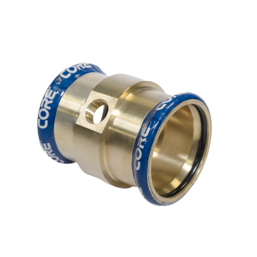 Picture of 67mm x 1/2" CORE Copper Press Dual Port Tee WRAS