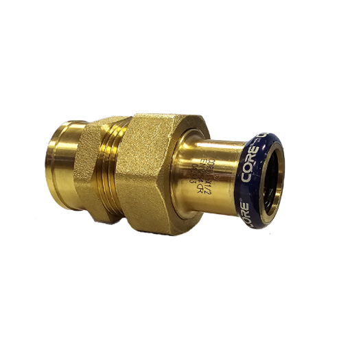 Picture of 42 x 1.1/2" CORE Copper Press Female Union Adaptor WRAS